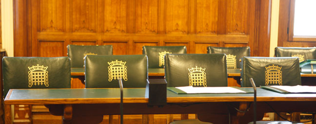 Chairs in Parliament